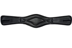 INT RIDING HELMET Flex Rider® Comfort Leather Dressage Girth Black