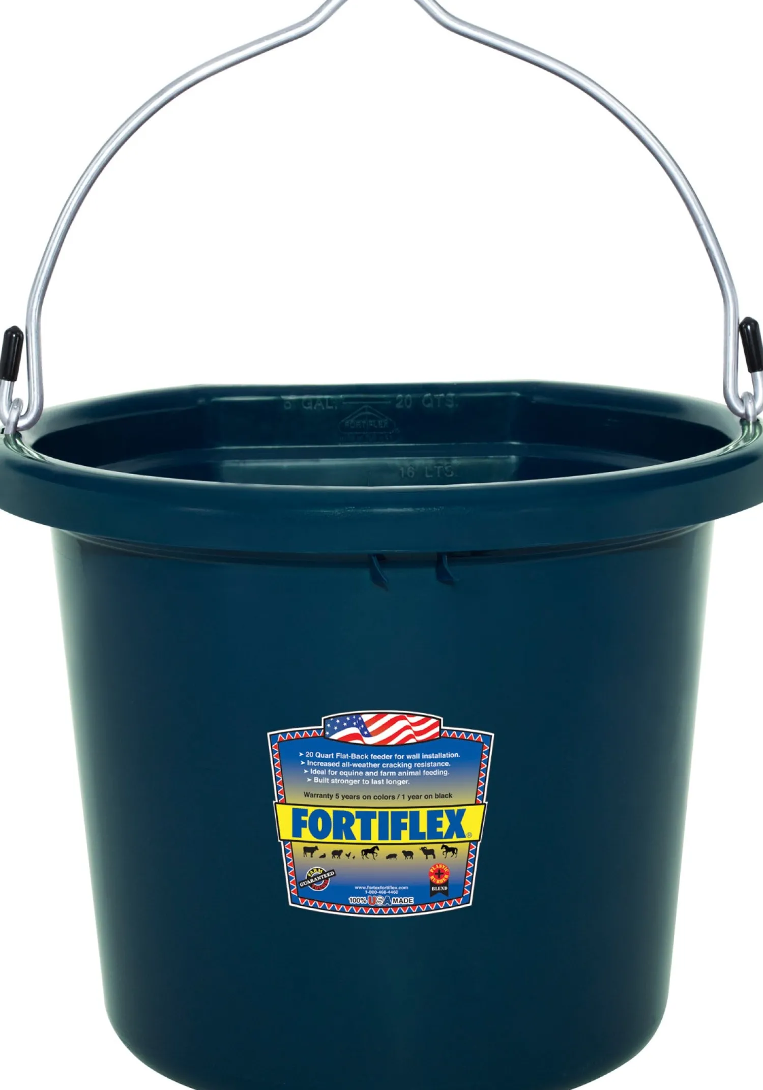 BRADLEY CALDWELL Fortiflex® 20-Quart FlatBack Bucket - Colors