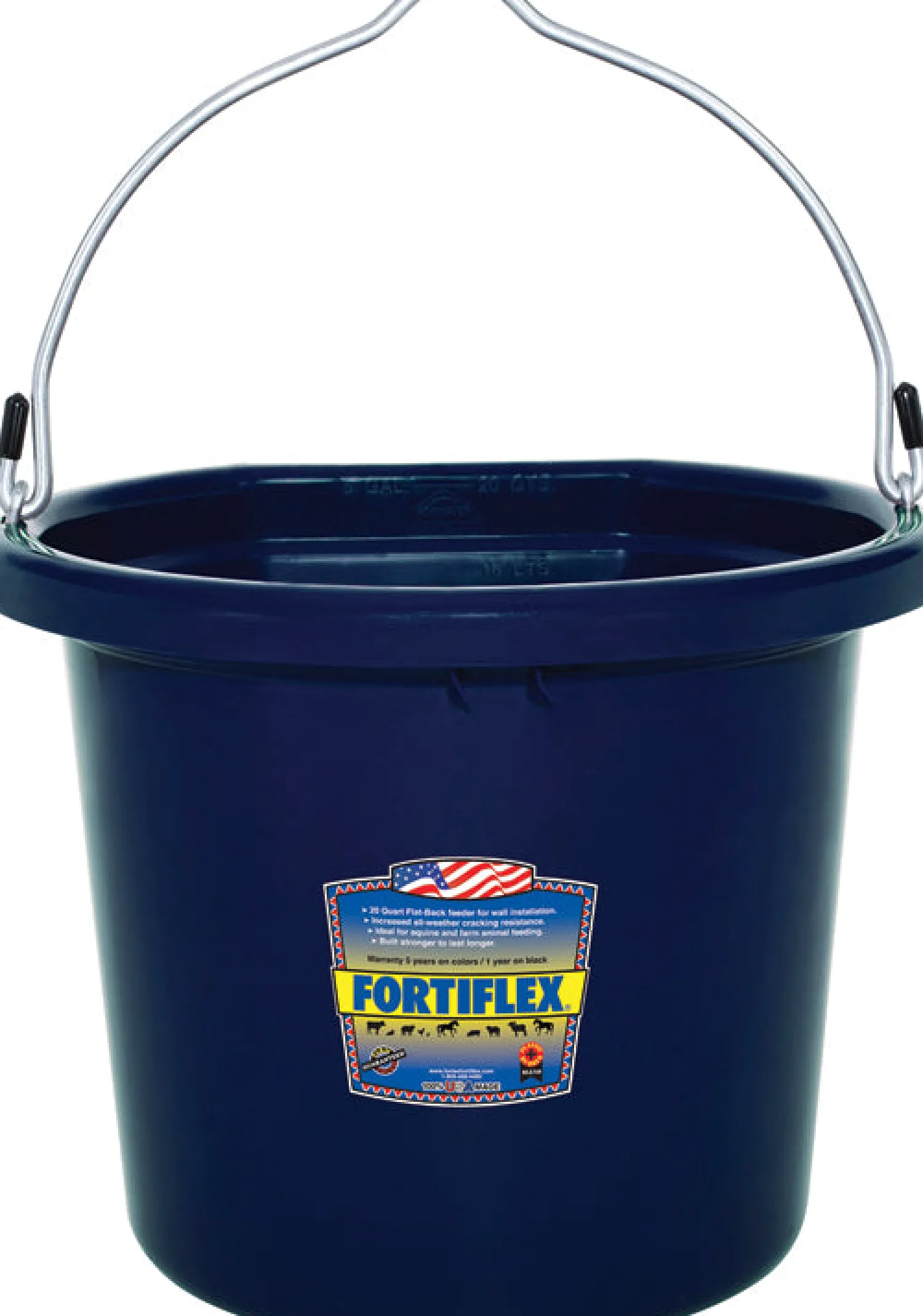 BRADLEY CALDWELL Fortiflex® 20-Quart FlatBack Bucket - Colors