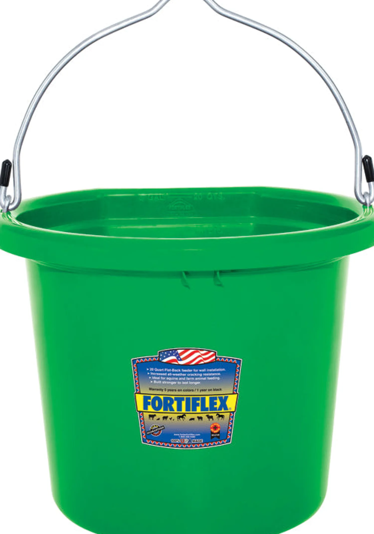 BRADLEY CALDWELL Fortiflex® 20-Quart FlatBack Bucket - Colors