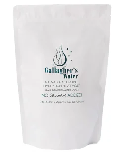 EQUESTRIBEV Gallagher’s Water™ All-Natural Equine Hydration Beverage NO SUGAR ADDED Discount