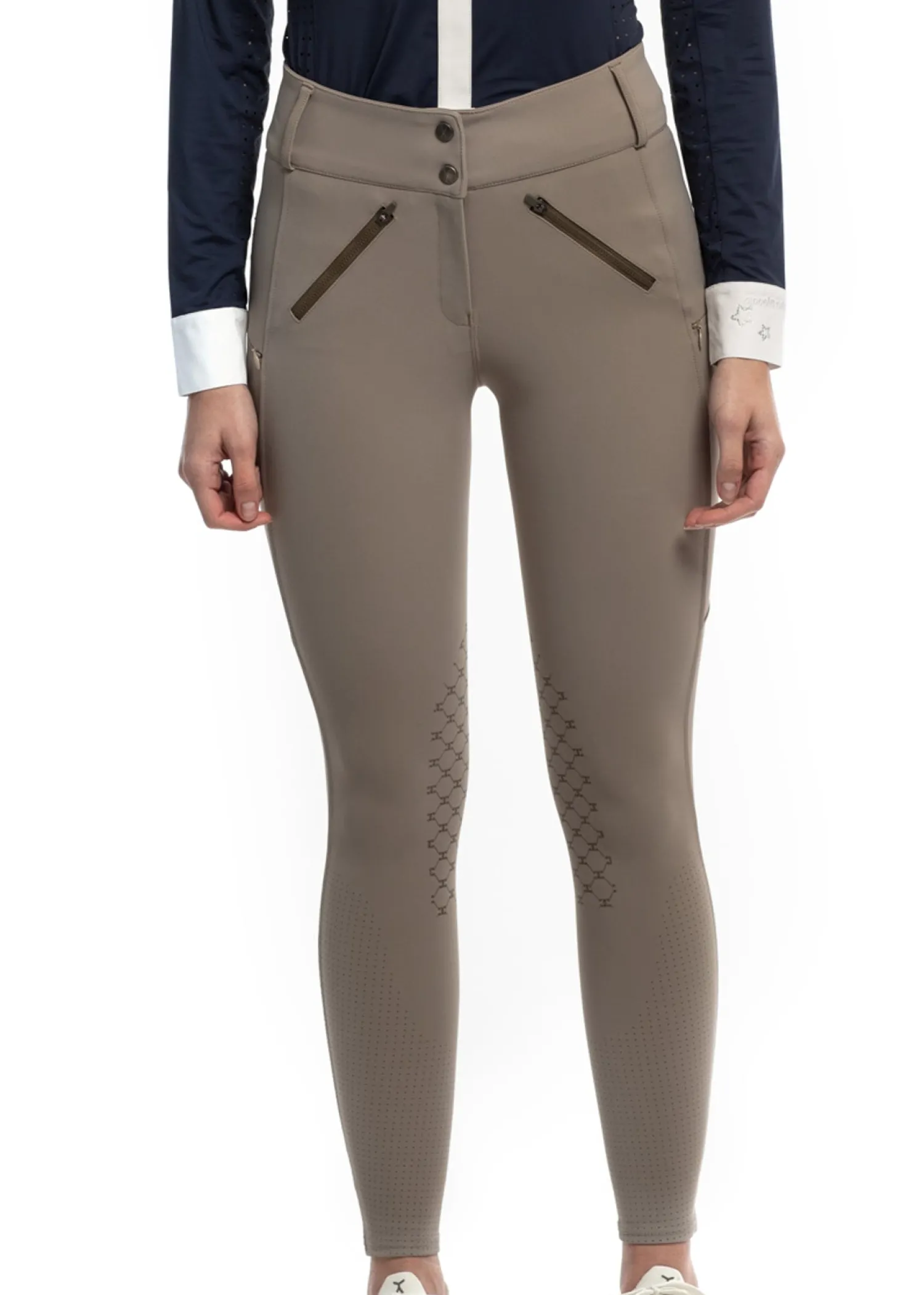 GOODE RIDER ™ Ladies’ Million Dollar Knee-Patch Breech Khaki Clearance