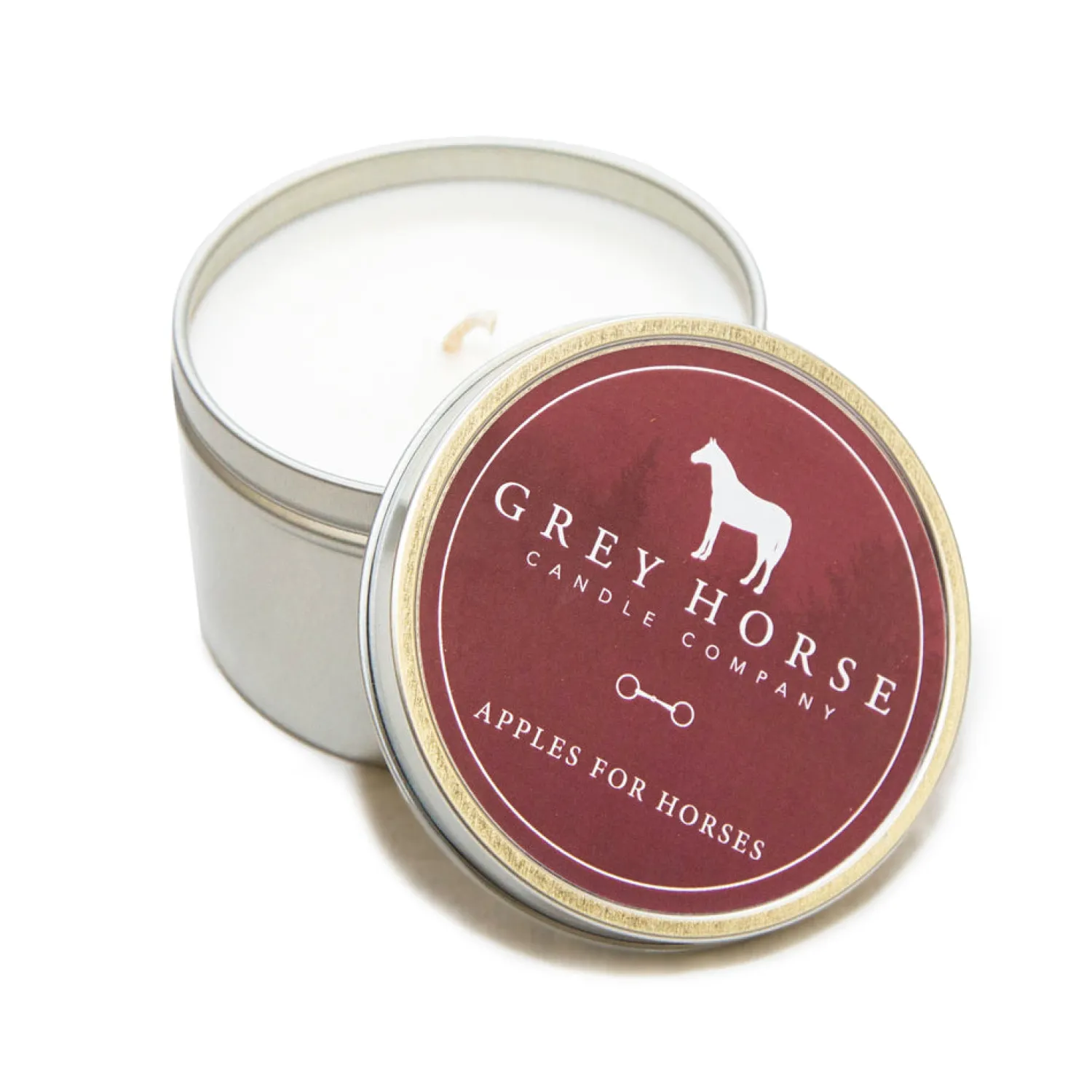 GREY HORSE CANDLE CO Grey Horse Candle Tin