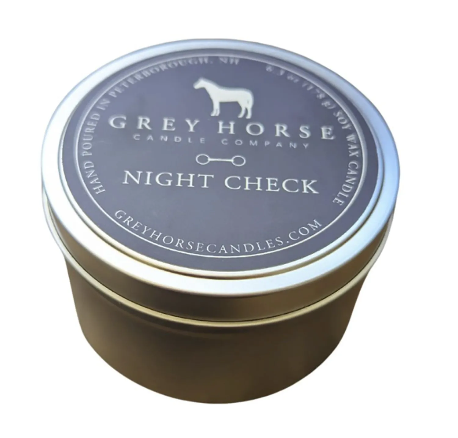 GREY HORSE CANDLE CO Grey Horse Candle Tin