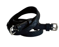 HALTER EGO ® Doc Marten Leather Spur Straps Black Leather Croc Best