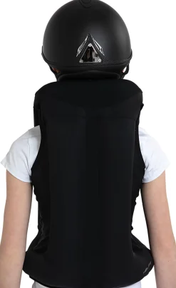 HANSEN DISTRIBUTION Helite Children’s Zip’In 2 Airbag Vest Black Hot
