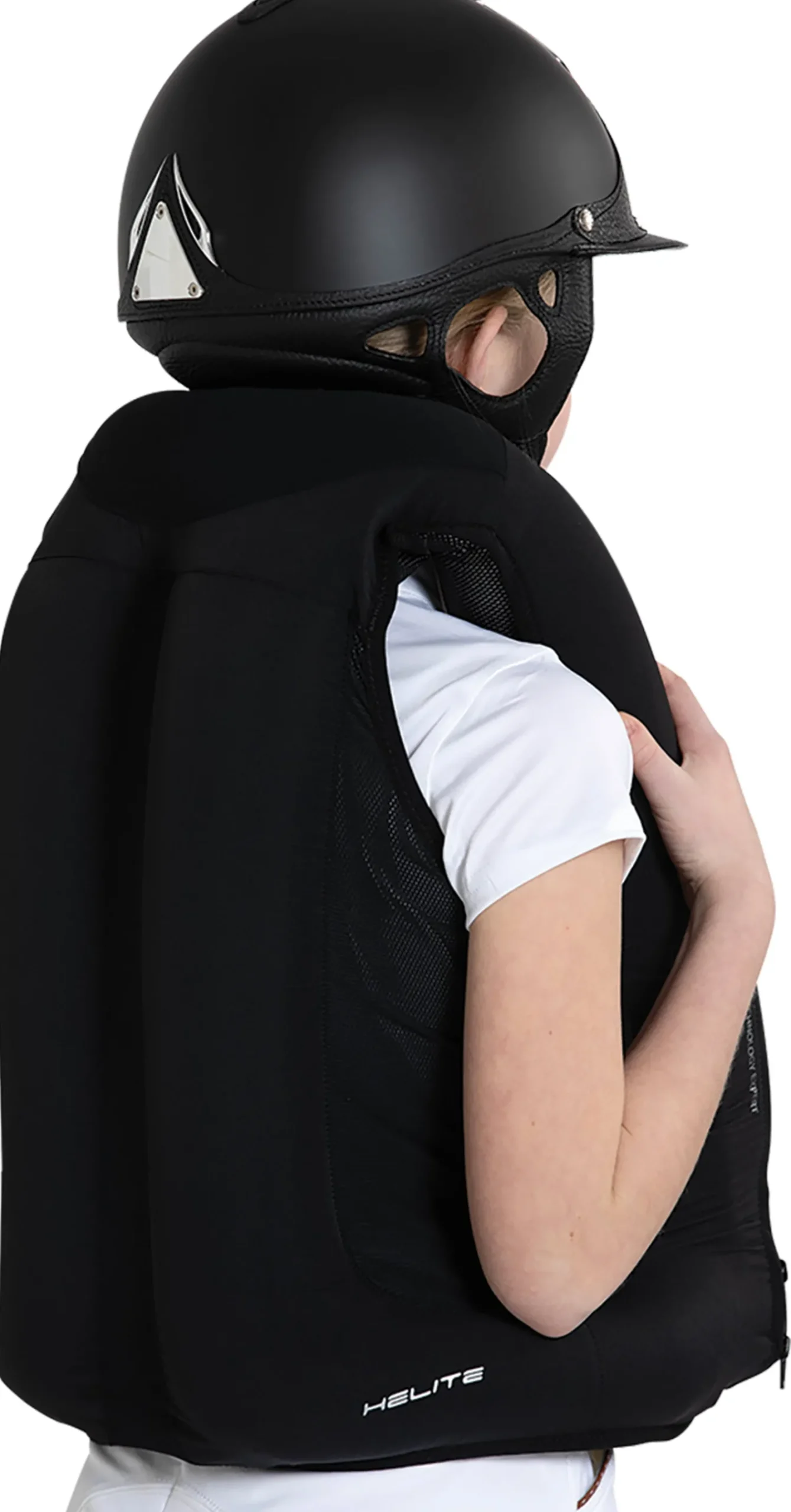 HANSEN DISTRIBUTION Helite Children’s Zip’In 2 Airbag Vest Black Hot