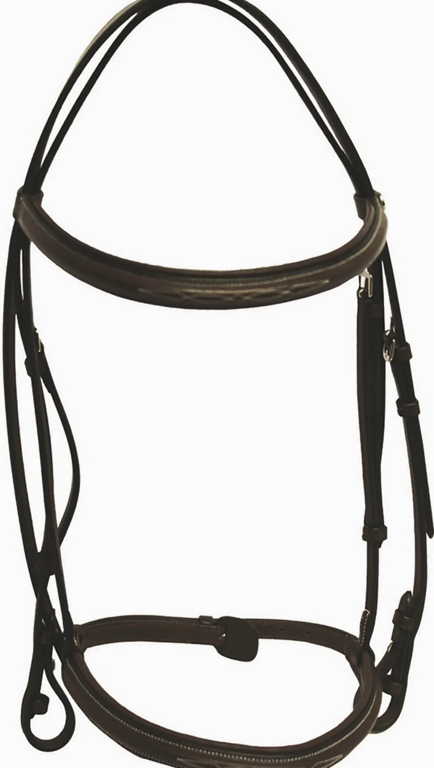 JPC EQUESTRIAN Henri de Rivel Fancy Raised Padded Bridle with Laced Reins Sale