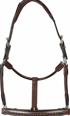 JPC EQUESTRIAN Henri de Rivel Padded Leather Crystal Halter Sale