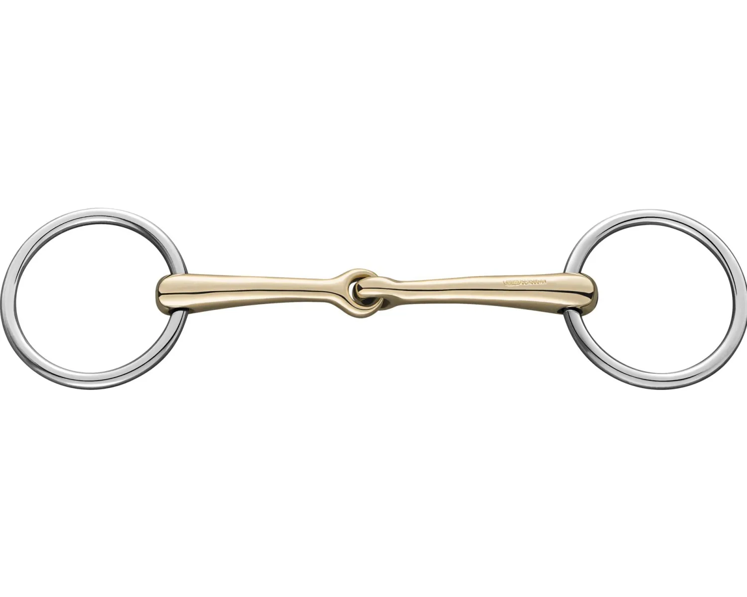 GEM-HERM SPRENGER Herm Sprenger® Sensogan® Bradoon - 12mm mouth; 55mm rings