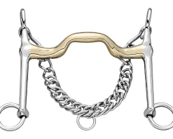 GEM-HERM SPRENGER Herm Sprenger® Sensogan® KK Dressage Bit - 18 mm mouth; 13 cm shanks