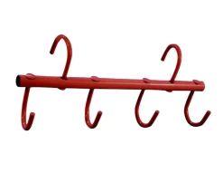 SHILOH STABLES TACK 6-Hook Swivel Tack Bar Clearance