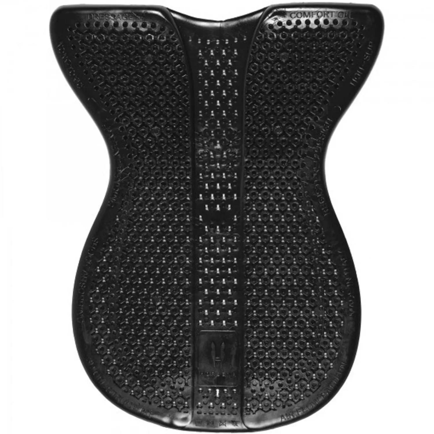 JPC EQUESTRIAN Horsena Front Balance Gel Dressage Pad Black Clearance