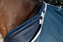 HORSEWARE ® Ireland Amigo® AmEco 12 Plus Turnout Sheet Teal/Grey Clearance