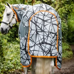 HORSEWARE ® Ireland Amigo® Camo Fly Sheet Grey/Orange Clearance