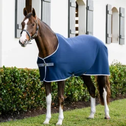 HORSEWARE ® Ireland Amigo® Jersey Cooler Navy/Titanium Grey Clearance
