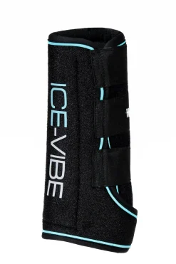 HORSEWARE ® Ireland ICE-VIBE® Leg Wraps Black/Aqua