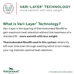 HORSEWARE ® Ireland Rambo® 1680D Vari-Layer Plus Heavy Turnout–450g Discount
