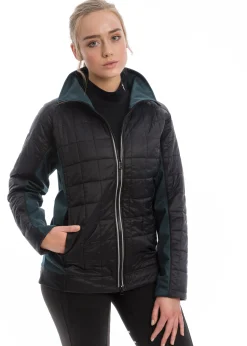 HORSEWARE ® Ladies’ Hybrid Jacket Petrol Blue Discount
