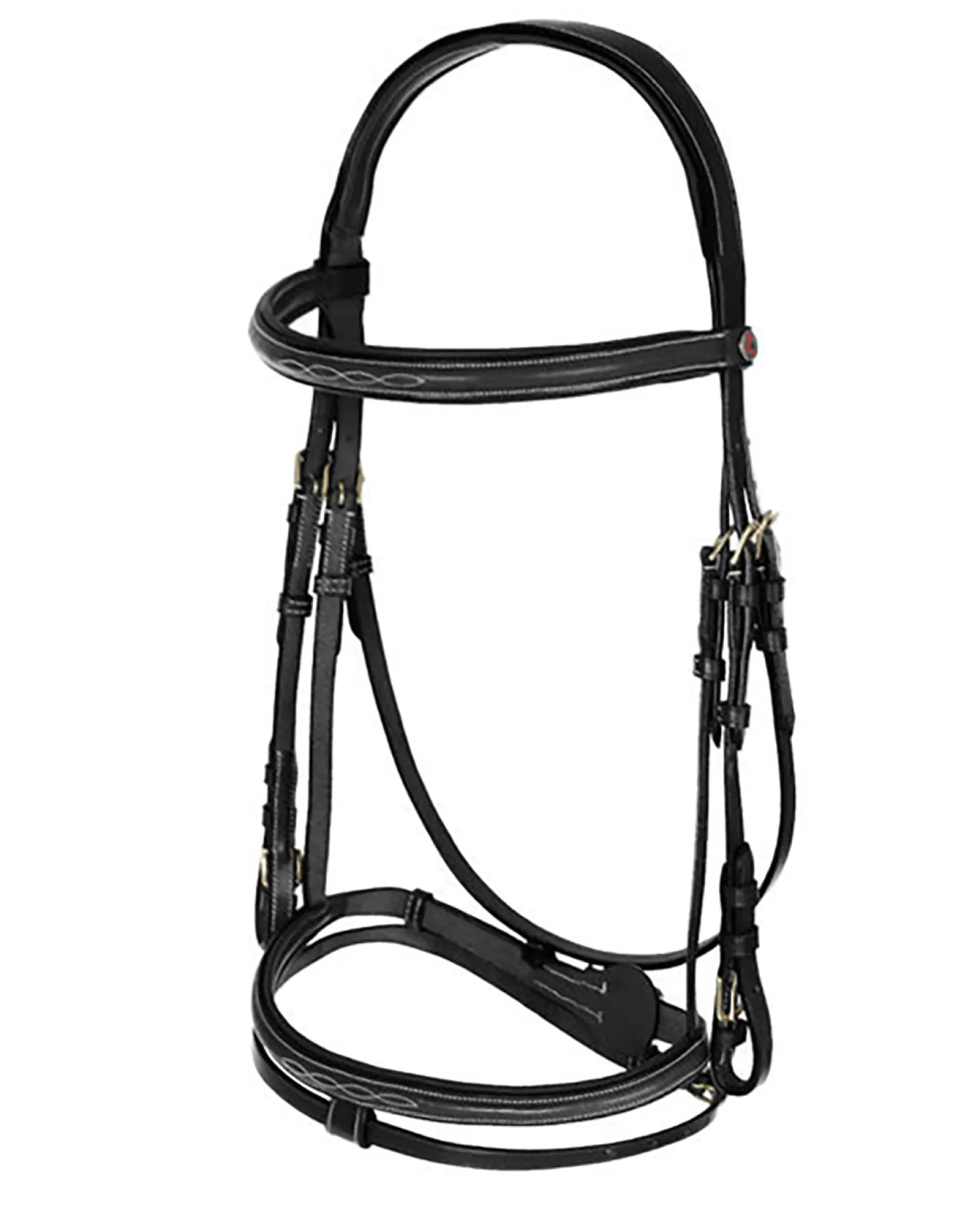 EQUINAVIA Horze Constance Padded Flash Snaffle Bridle Online