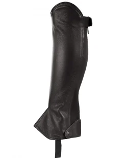 EQUINAVIA Horze Kids’ Synthetic Leather Half Chaps with Elastic Online