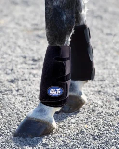 MACKINNON Ice Horse® Pony Tendon Wrap Black
