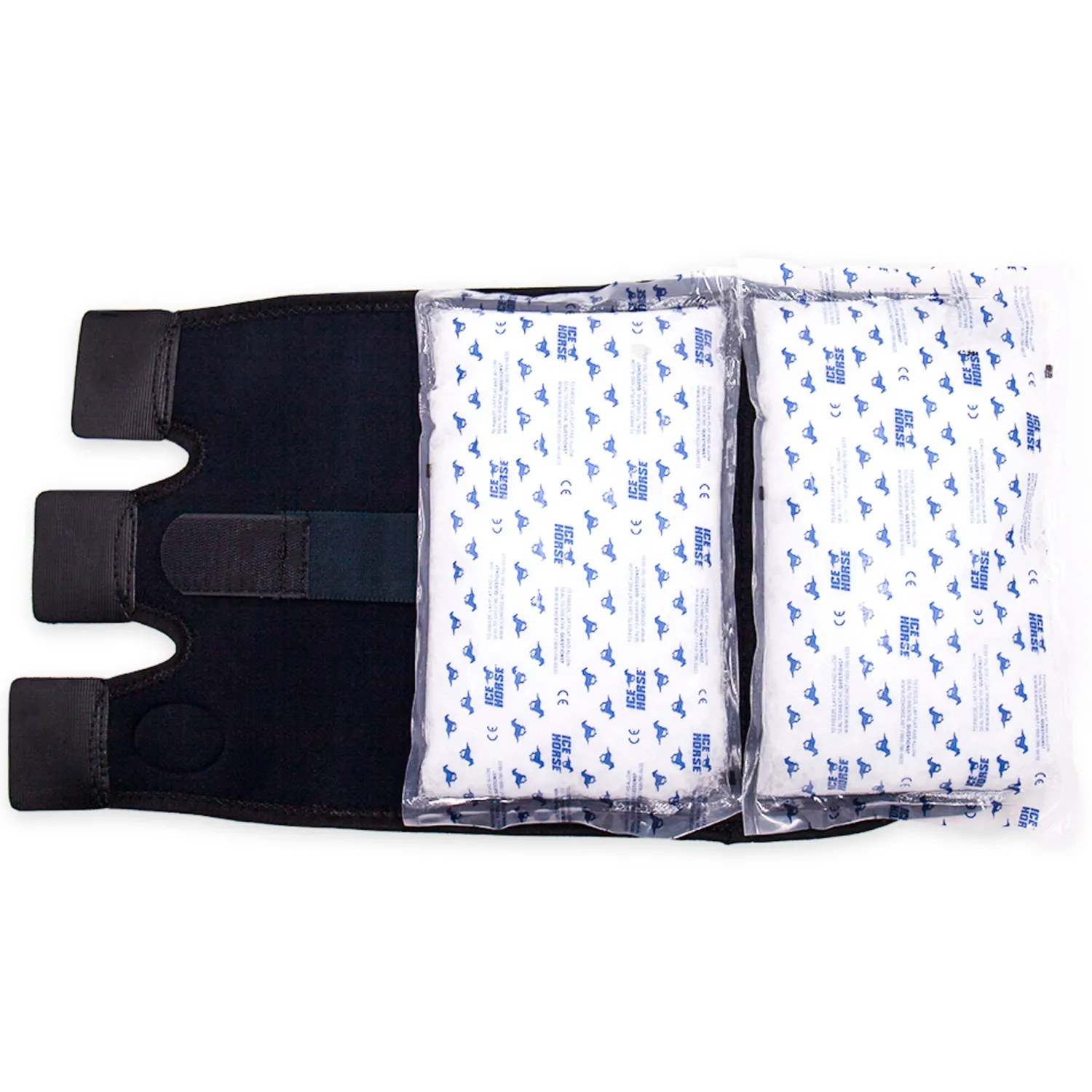 MACKINNON Ice Horse® Pony Tendon Wrap Black