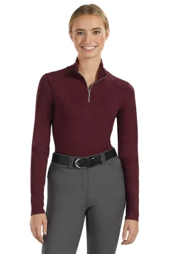 KIRSCH IconEQ™ Ladies’ Lux Long Sleeve Solid Shirt Port Royal Discount