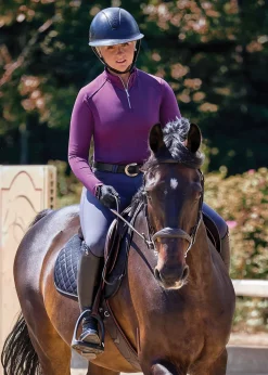 KIRSCH IconEQ™ Lux Quarter-Zip Long-Sleeve Shirt Best