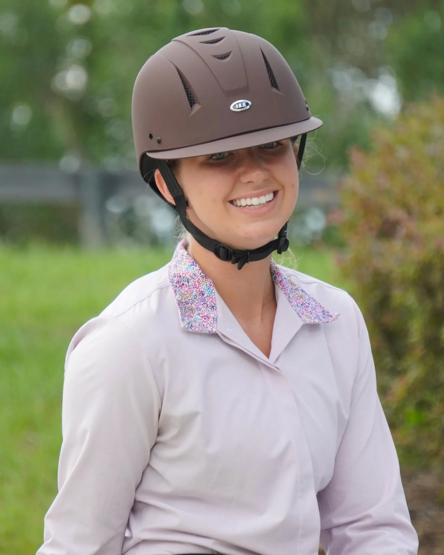 INT RIDING HELMET IRH® Equi-Pro Helmet with Sun Visor