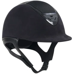 INT RIDING HELMET IRH® IR4G XLT Suede Helmet with Gloss Vent Clearance