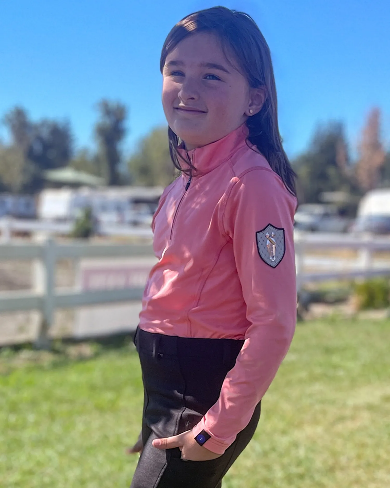 TOKLAT ORIGINALS Irideon® Kids’ Thermaluxe Quarter-Zip Top