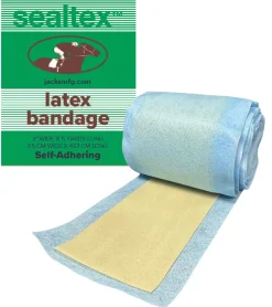 JACKS MFG Jack's Sealtex™ Latex Bandage - 3" x 180" Blue Best