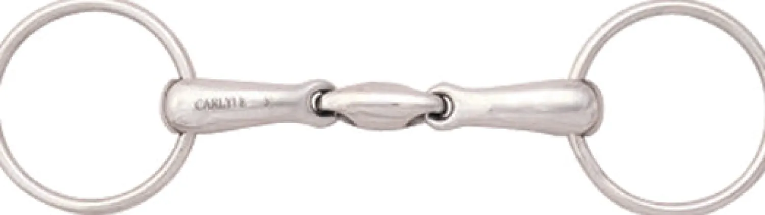 WEATHERBEETA JP by Korsteel® Oval Mouth Loose Ring Snaffle Bit