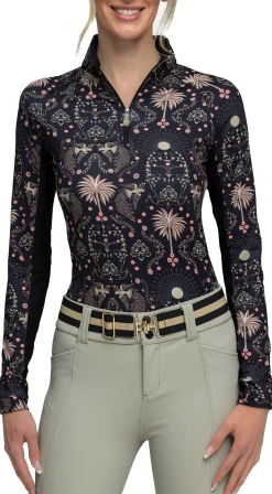 KASTEL DENMARK Ladies’ Avery Long Sleeve Shirt Black Clearance