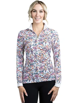 KASTEL DENMARK Ladies’ Nadine Long Sleeve Shirt Parisian Floral Best