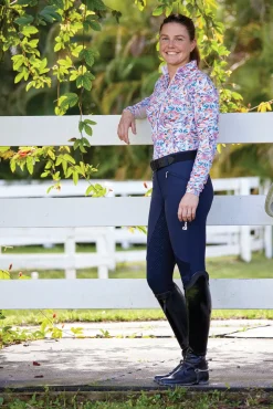 KASTEL DENMARK Ladies’ Nadine Long Sleeve Shirt Parisian Floral Best