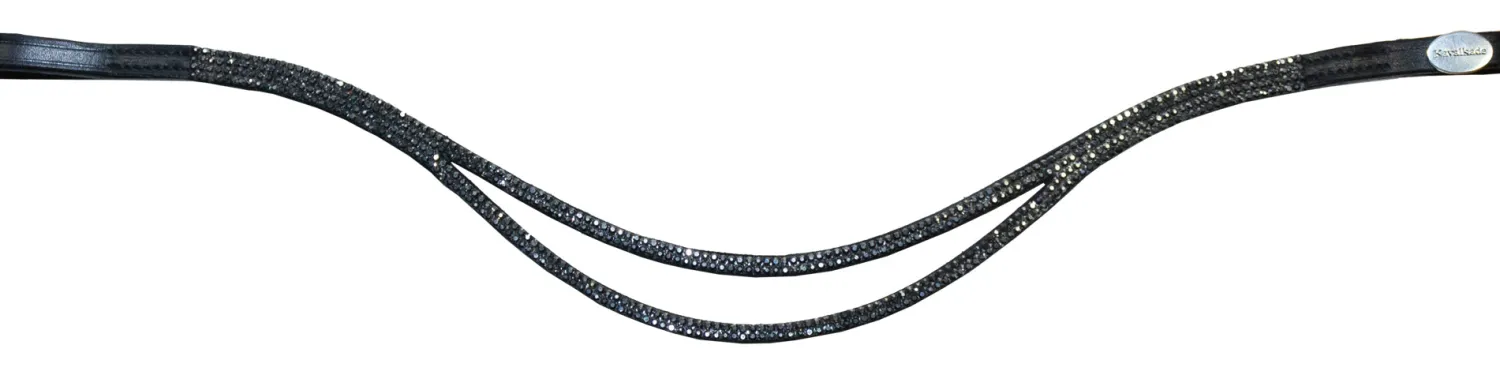 PEP-KAVALKADE Kavalkade Duo Slim Browband Black/Gray New