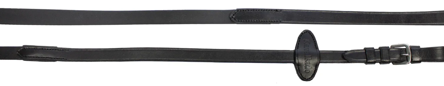 PEP-KAVALKADE Kavalkade Ultragrip Reins Black/Silver New