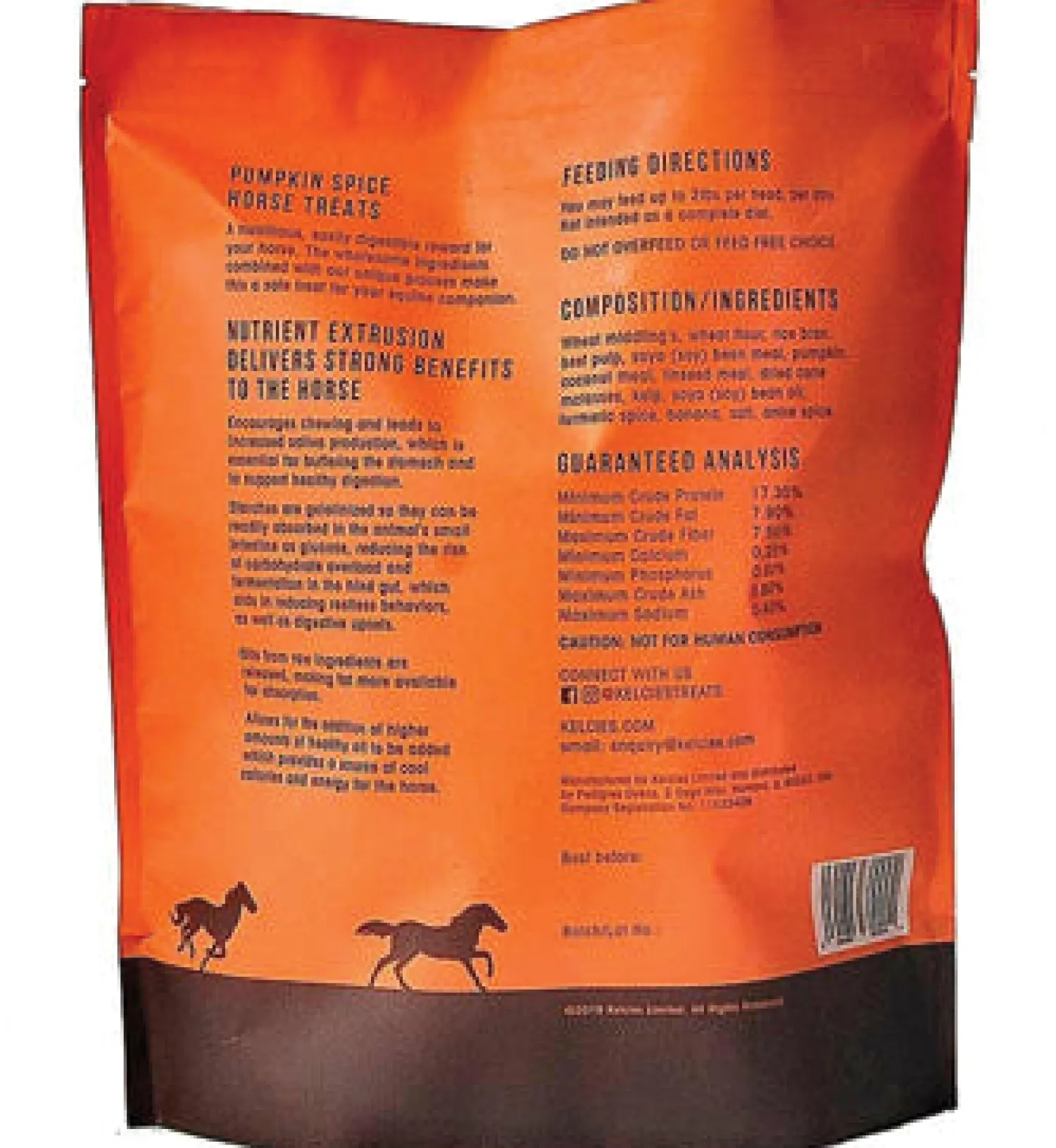 RJ MATTHEWS Kelcie’s Pumpkin Spice Horse Treats - 5 lb Best