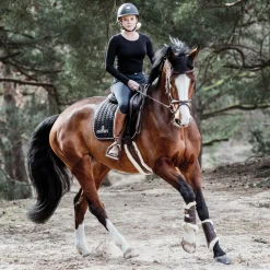KENTUCKY HORSEWEAR Anatomic Sheepskin Long Girth Brown Hot