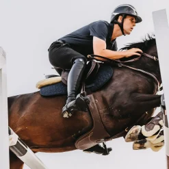 KENTUCKY HORSEWEAR Stud Girth Brown Hot