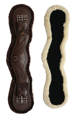 KENTUCKY HORSEWEAR Vegan Anatomic Sheepskin Short Girth