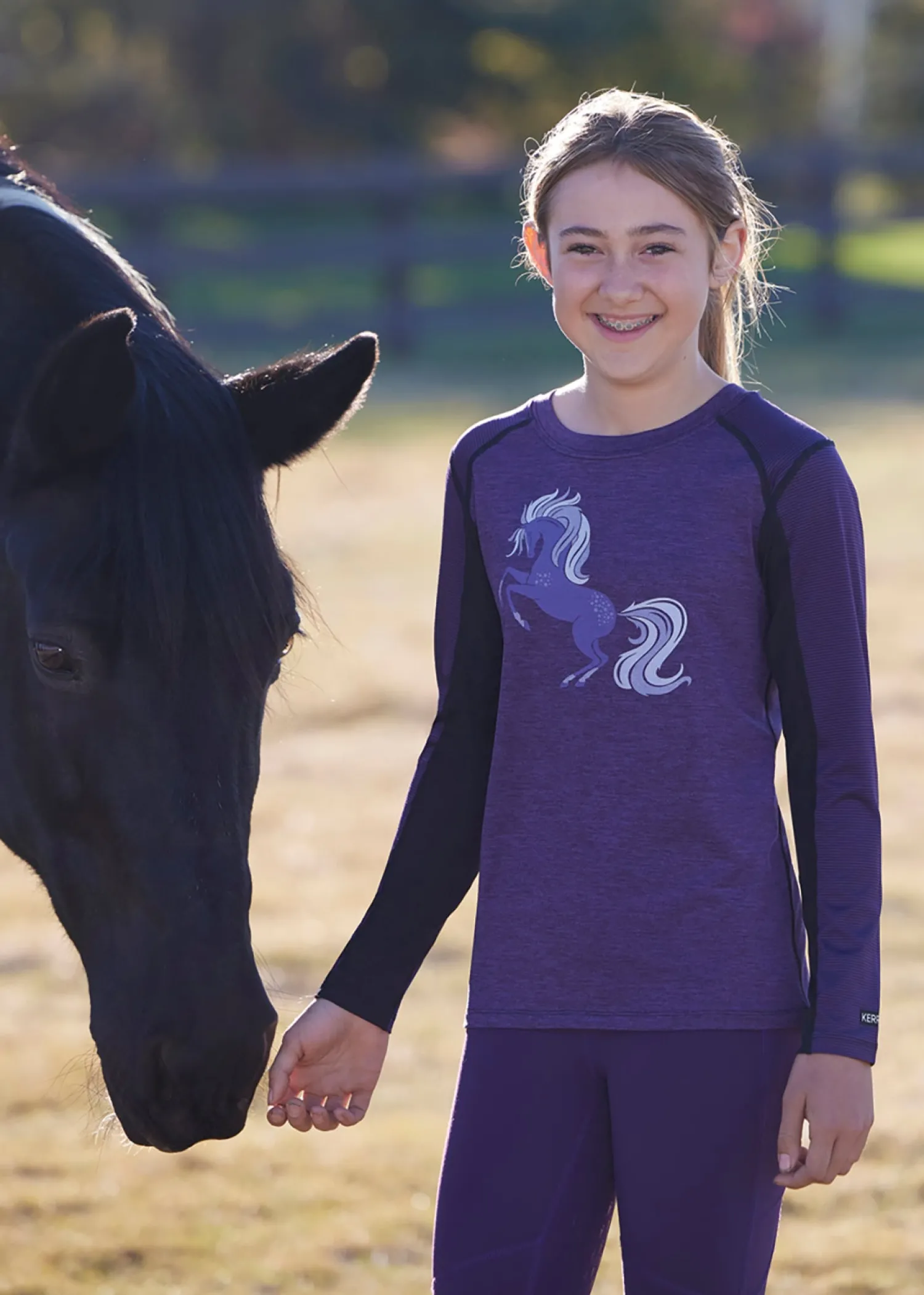KERRITS ® Kids’ Free Frolic Base Layer Top Clearance