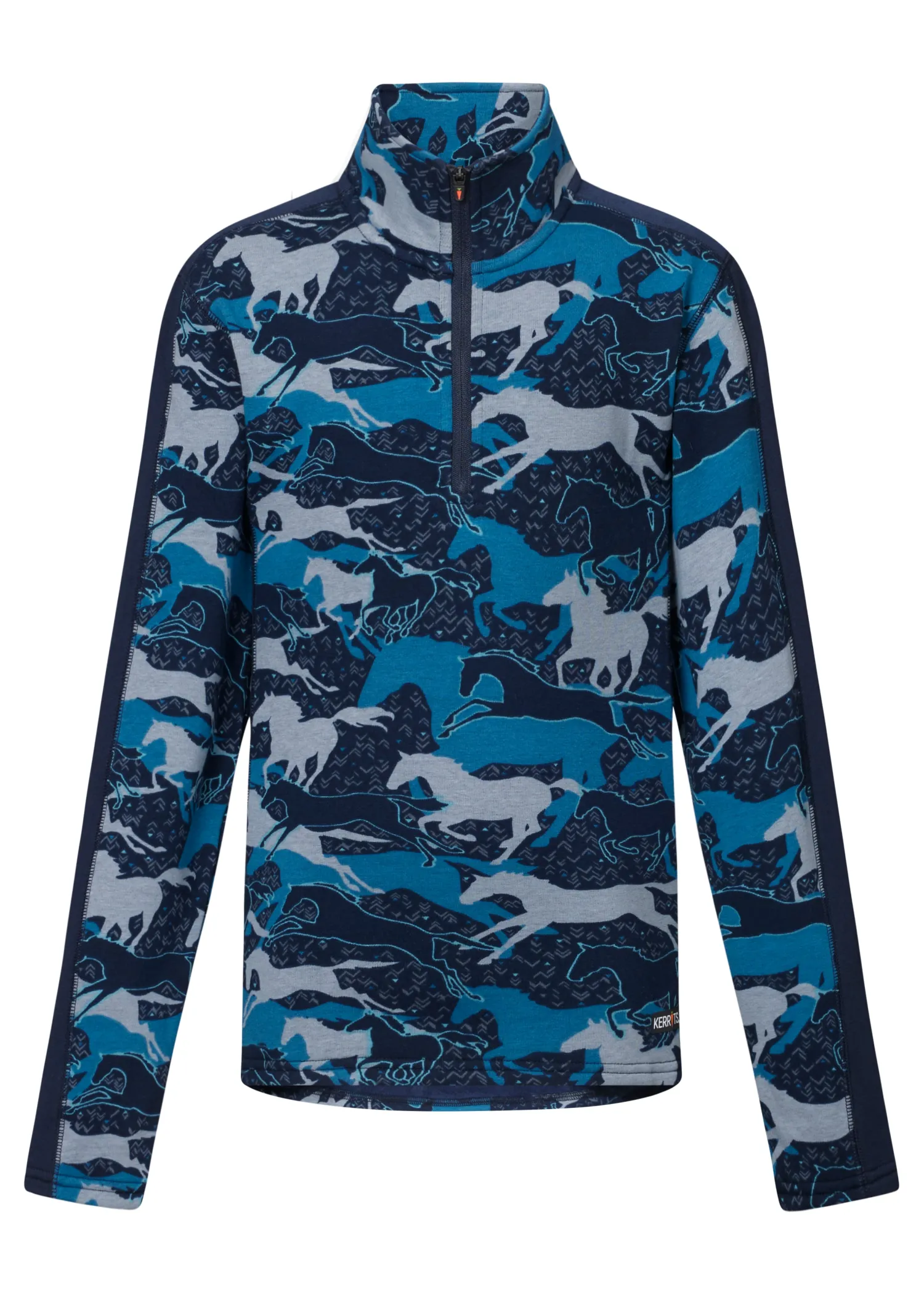 KERRITS ® Kids’ Plush Printed Fleece Half-Zip Top Clearance