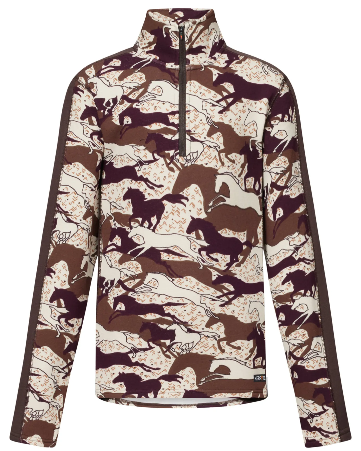 KERRITS ® Kids’ Plush Printed Fleece Half-Zip Top Clearance