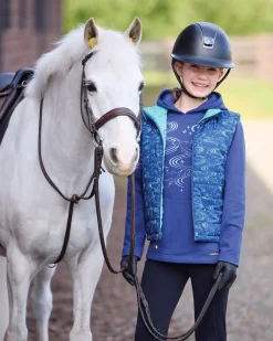 KERRITS ® Kids' Ride The Wind Reversible Quilted Vest Lapis/Aqualuxe Discount