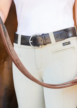 KERRITS ® Ladies’ Simple D Leather Belt Clearance