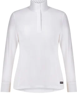 KERRITS ® Ladies’ Winter Circuit Show Shirt White/Bits N Crop Outlet