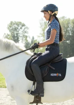 KERRITS Kids’ Stretch Knee-Patch Breech Denim New